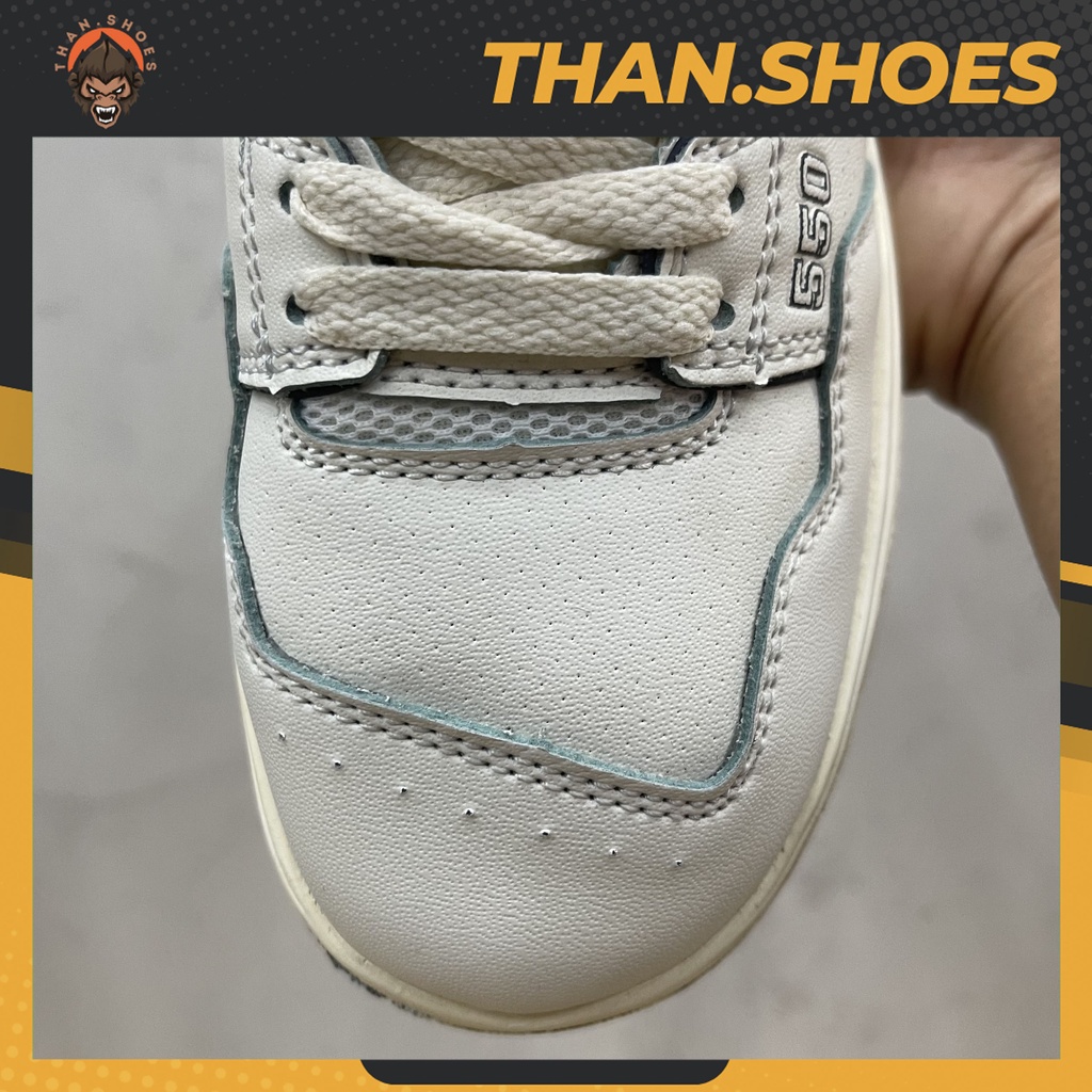 Giày New Balance 550 Rich Paul, NB 550 Xanh Kem - Than.Shoes