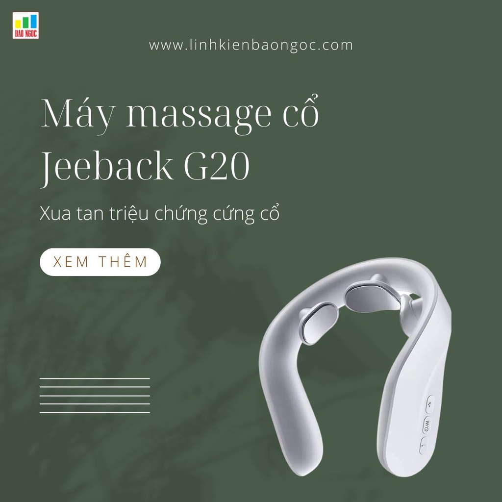 Máy massage cổ Jeeback G20