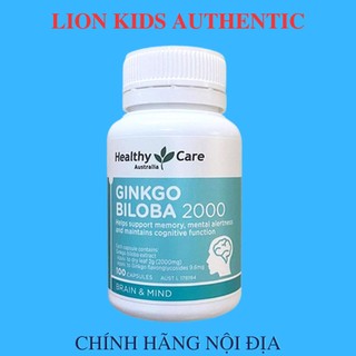 Viên uống bổ não Úc Ginkgo 100 viên