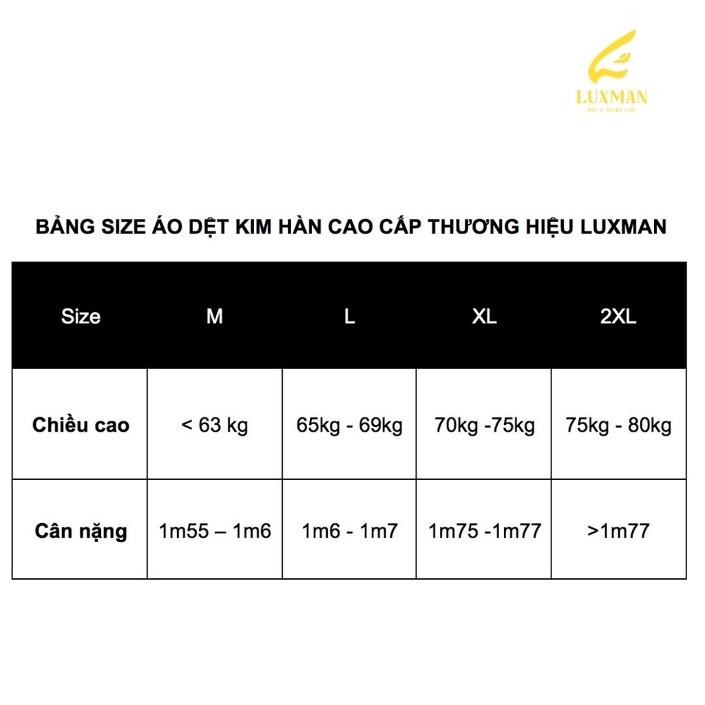 Áo polo nam ngắn tay phong cách Hàn chất liệu dệt kim hàn cao cấp thương hiệu Luxman
