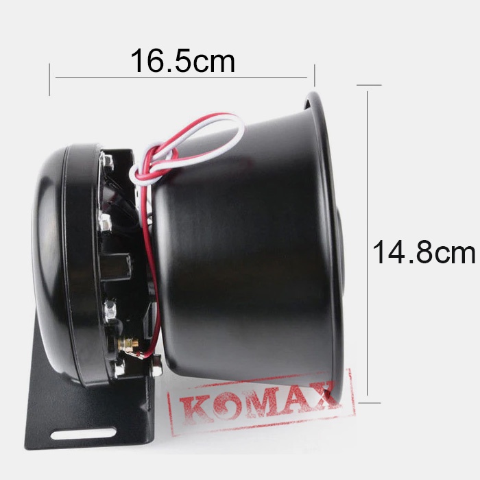 BỘ CÒI HÚ AMPLY 200W CHO XE CHỮA CHÁY, xe cấp cứu, xe công an CJB-C200TD hú còi chuyên dụng