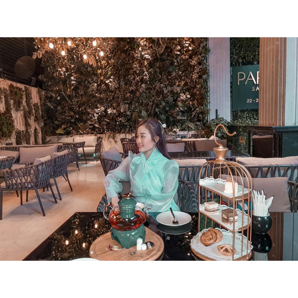 Khay Bánh Lồng Chim Móc Treo Gold 40cm