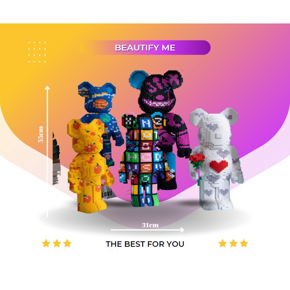 Lego Bearbrick Xinz