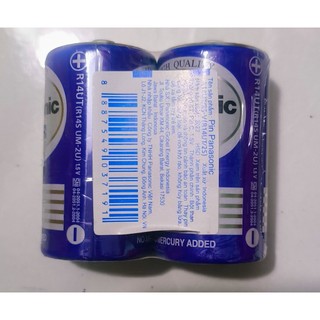 [Pin Chính Hãng] Vỉ 2 Viên Pin Trung C Panasonic R14UT/2S
