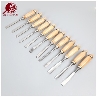 Bộ đục gỗ cầm tay,Đục gỗ 12 món cao cấp đục cây cảnh bonsai
