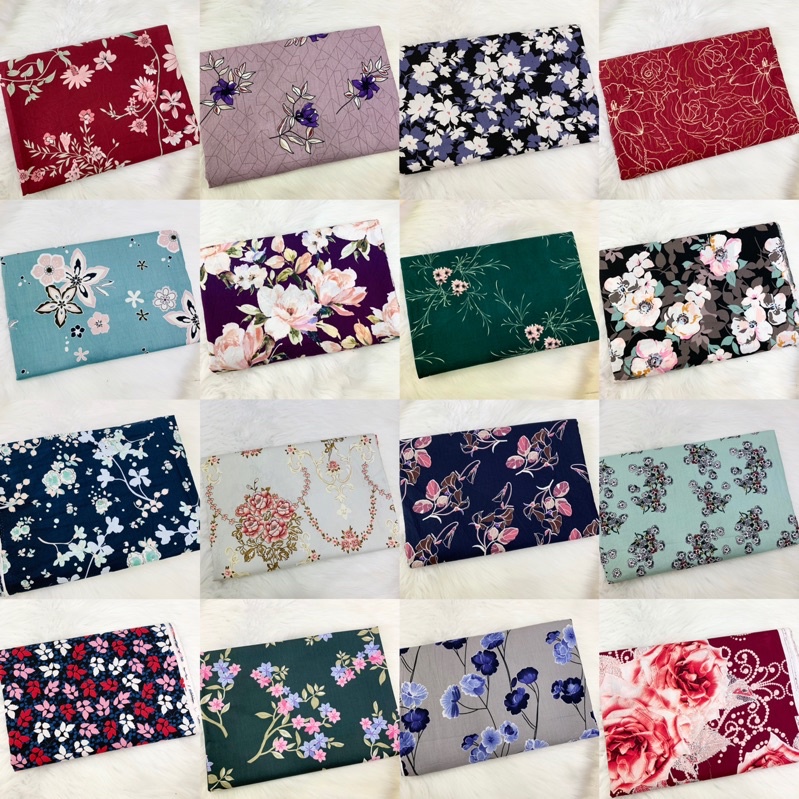 [Hàng mới về] Vải thô cotton may váy đầm