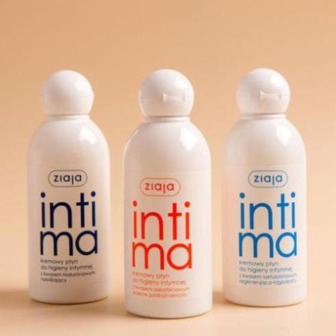 Intima Ziaja 200ml - Dung dịch vệ sinh intima dạng sữa giúp trẻ hóa vùng kín