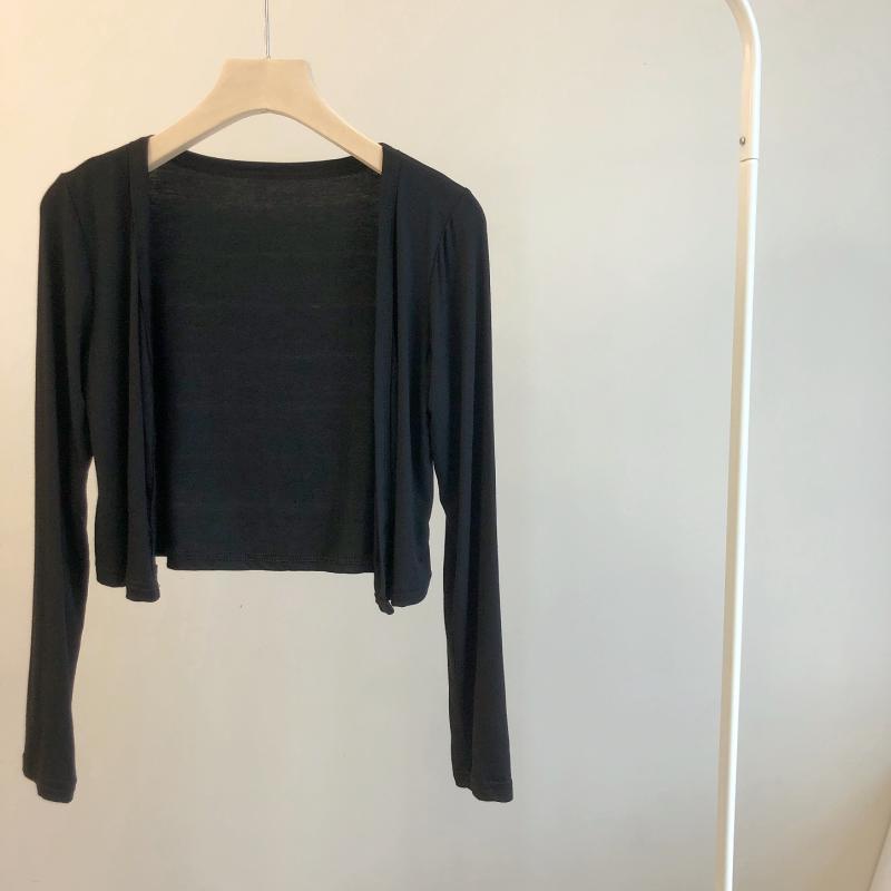 Áo Khoác Cardigan Mỏng Dáng Ngắn Thời Trang Mùa Hè Dành Cho Nữ
