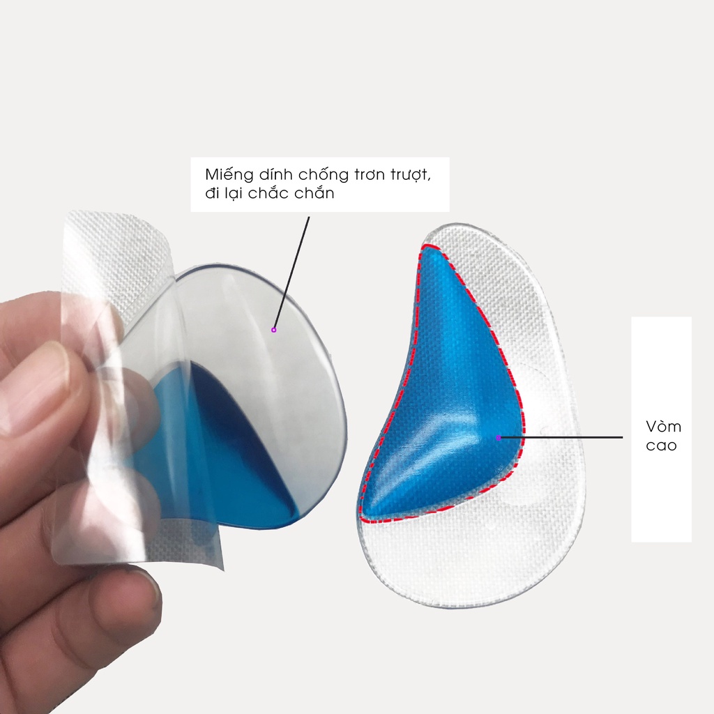 Đế Lót Giày Silicon Hỗ Trợ Chỉnh Hình Bàn Chân Bẹt, Chân Chữ X Người Lớn Và Trẻ Em