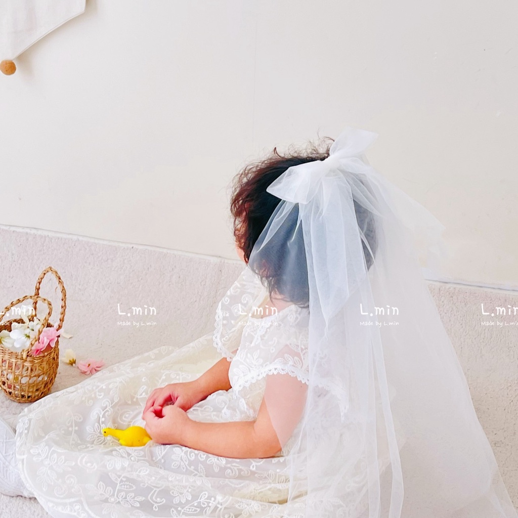 Voal cô dâu cho bé gái