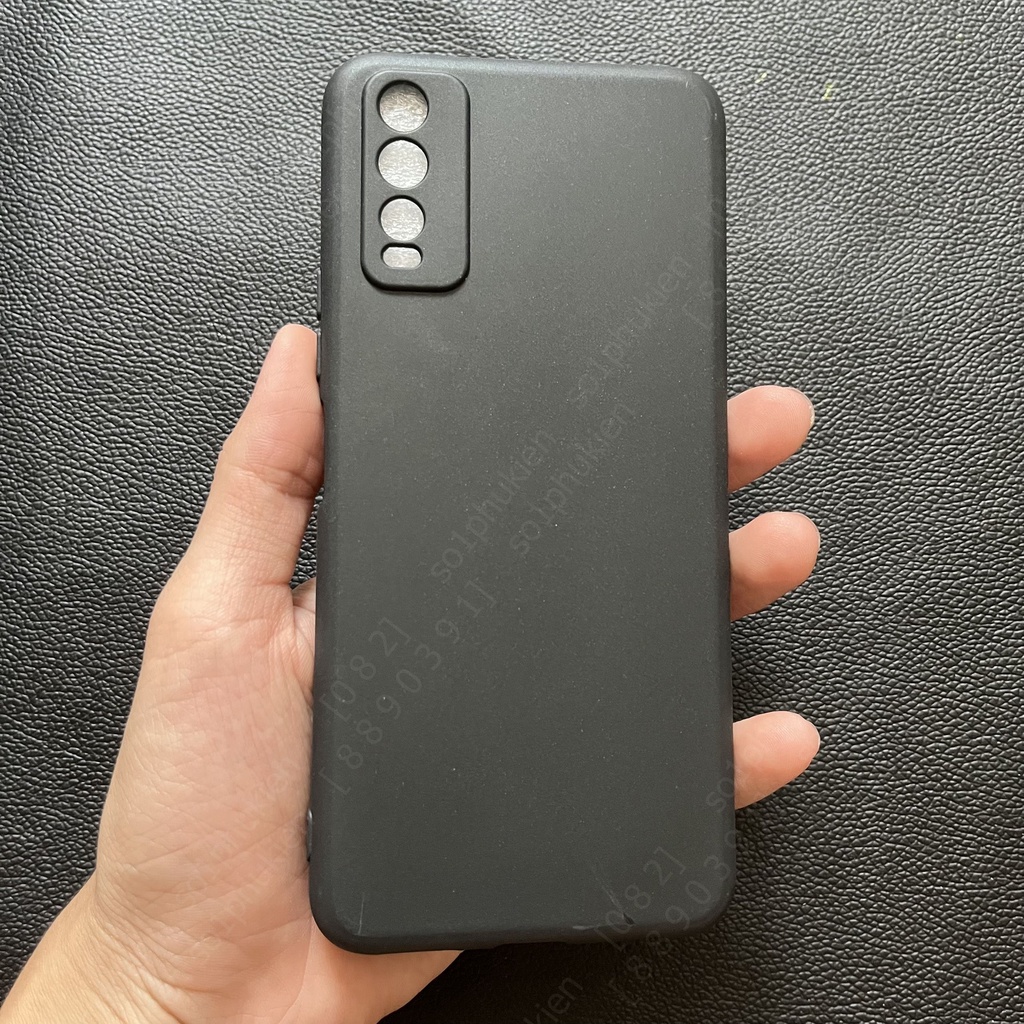 Ốp lưng Vivo Y20 / Y20s / Y30g / Y12s dẻo trong bảo vệ cam bền đẹp