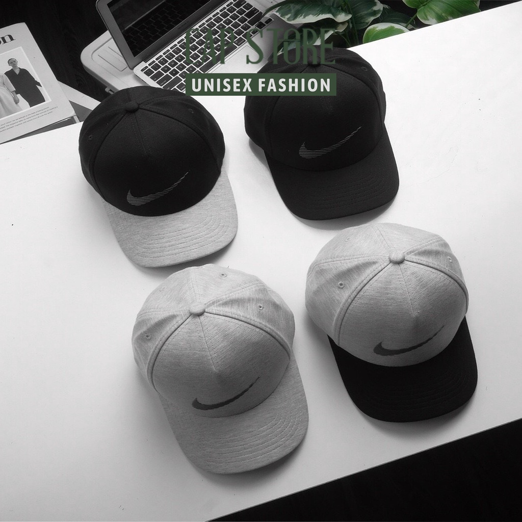 Nón lưỡi trai Ni.ke chính hãng - Mũ kết nam nữ form unisex kiểu dáng thể thao Ni.ke Hàn Quốc Full Box Capstore [NK.08]