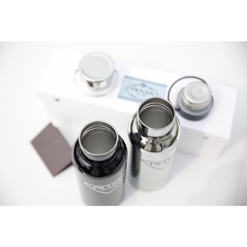 Bình nước giữ nhiệt W188 Prada hàng fullbox, 2 mầu