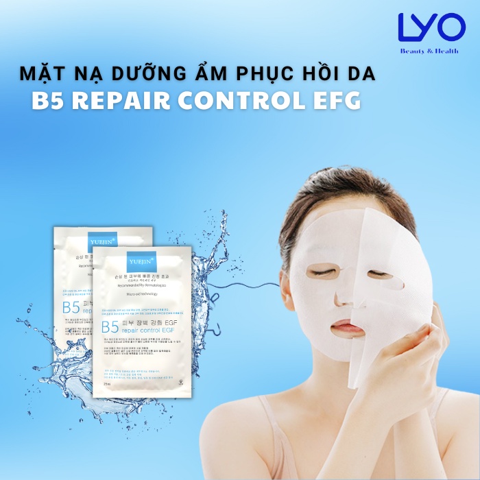 Mặt nạ dưỡng ẩm phục hồi da B5 Yuejin Repair Control EFG 25ml