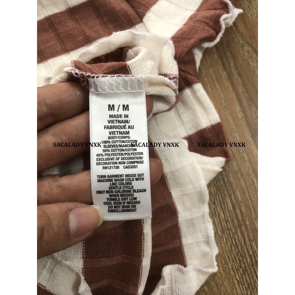Áo Thun Gân Cotton 4 Chiều Aro Seriously Soft Mẹ Và Bé - 4069