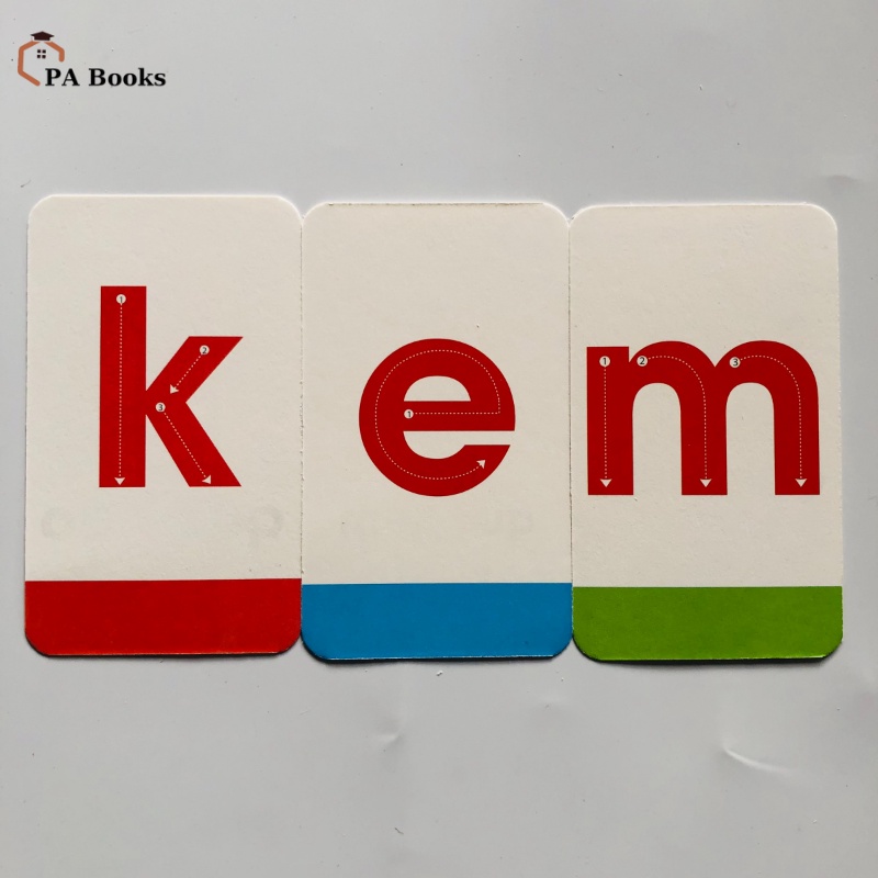 Thẻ học thông minh chữ cái và chữ ghép