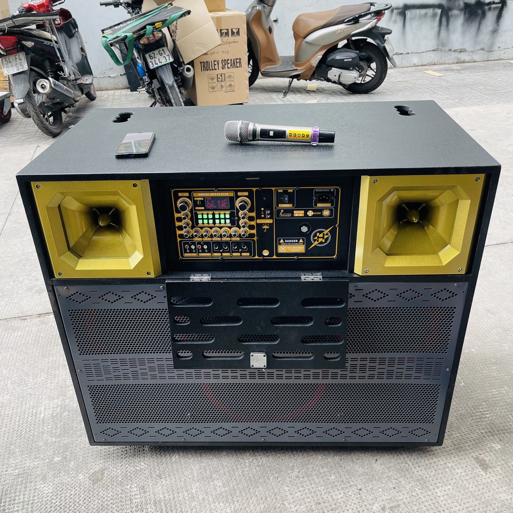 THÀNH PHẨM VÀ VỎ THÙNG LOA KÉO 2 BASS 30 1 BASS 40 2 TRELB - CHUYÊN LOA KÉO CÔNG SUẤT LỚN