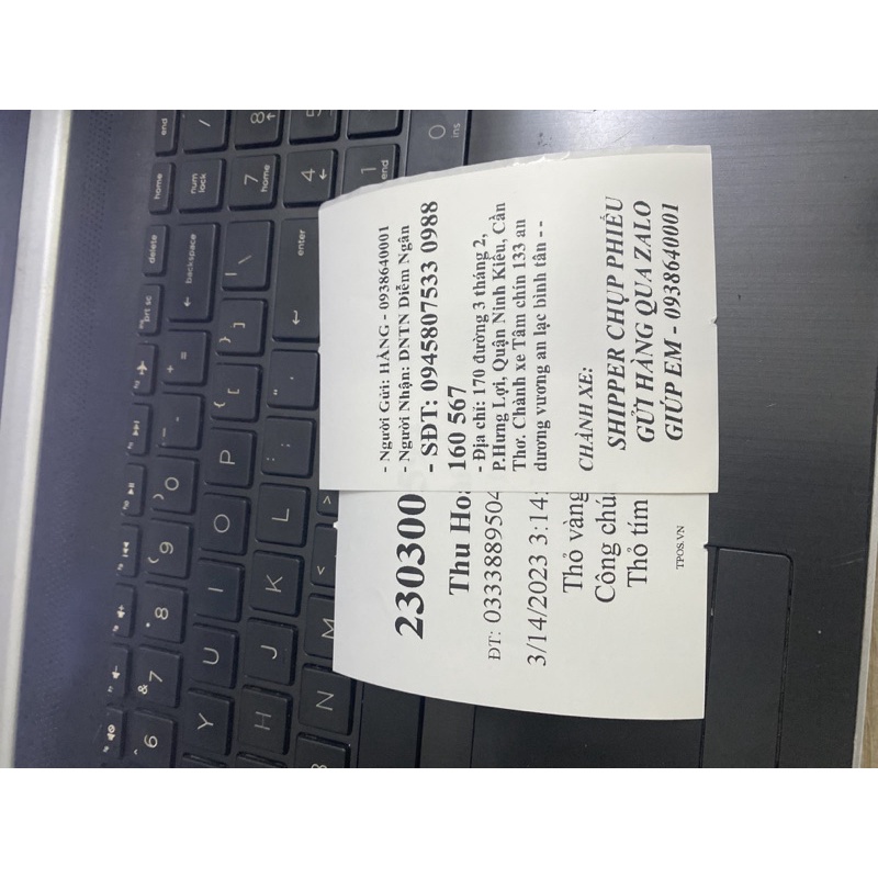 Giấy In Bill Có keo dán k80 Cuộn Liên tục, giấy in nhiệt có keo dán 75mm, giấy in vận đơn TMĐT cho máy in bill.