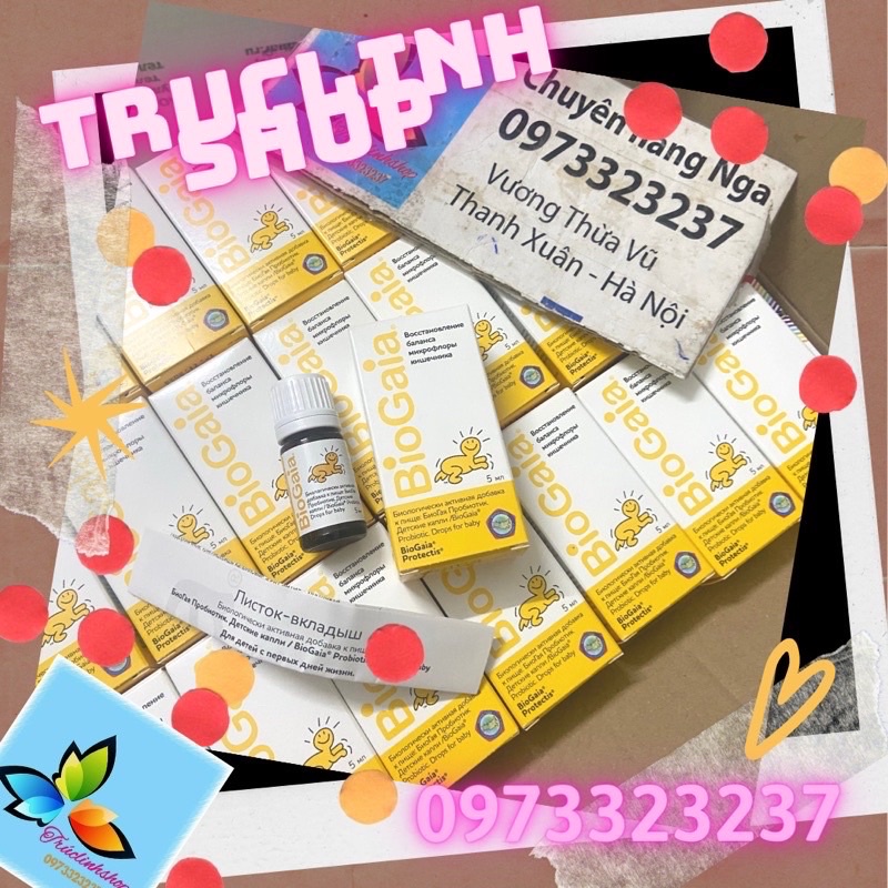 men tiêu hoá biogaia 5ml cho bé