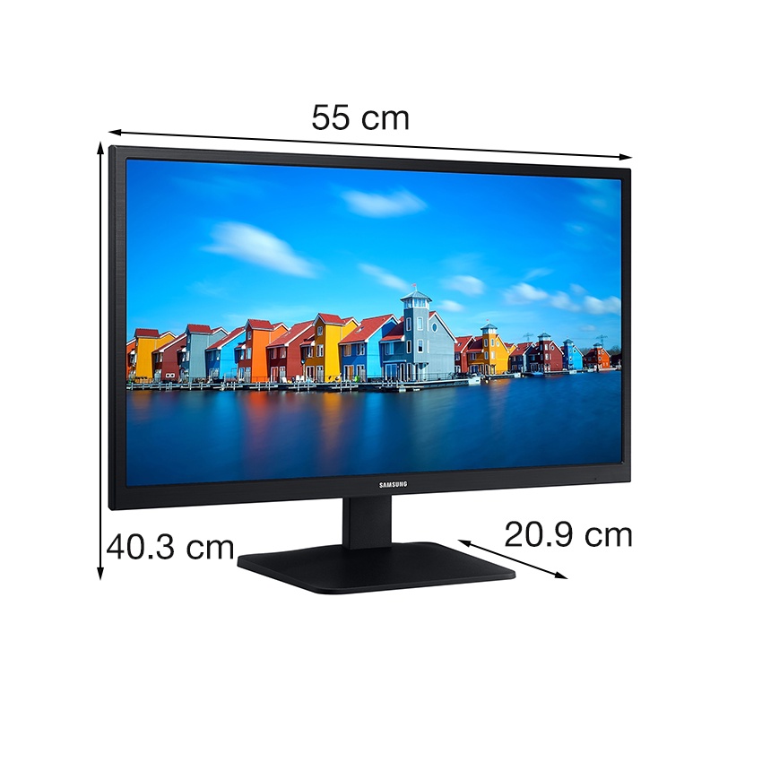 Màn hình Samsung LS24A336NHEXXV (23.8 inch/FHD/VA/60Hz/5ms/250 nits/HDMI+Dsub)