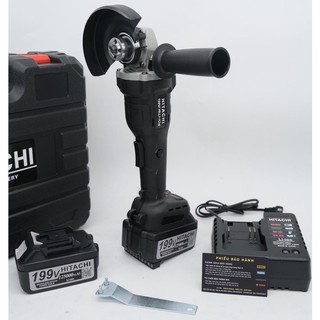 Máy Cắt Pin, Máy Mài Pin HITACHI 199V Động Cơ Từ Không Chổi Than Pin Xanh Dung Lượng khủng sử dụng chân pin phổ thông