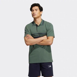 Áo Adidas Colorblock Casual Polo với chất liệu vải Piqué chỉ duy nhất size XL á
