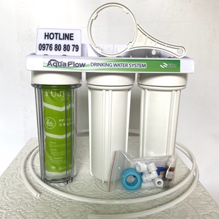 Bộ lọc nước sinh hoạt 3 cấp lọc 10 inch dành cho gia đình
