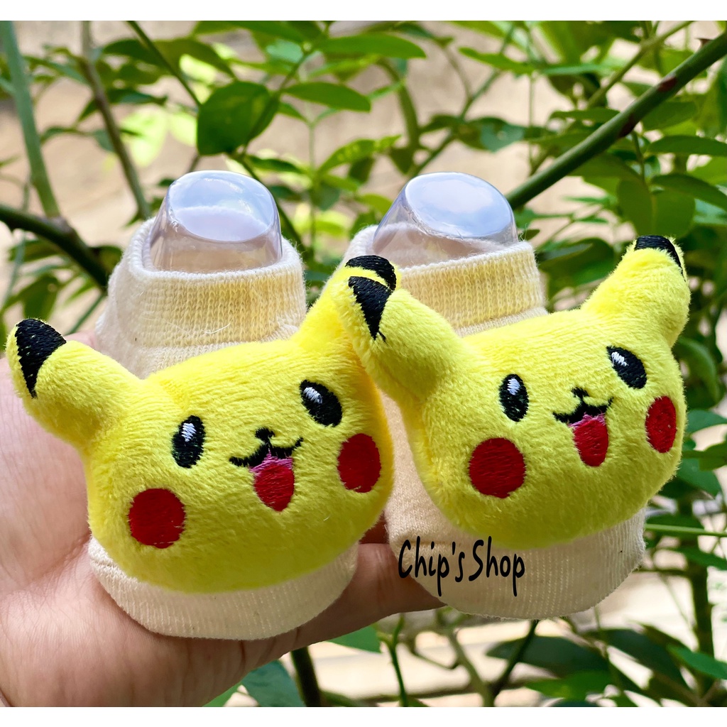 Vớ thú siêu dễ thương cho bé trai, bé gái, sơ sinh. Tất tập đi cho bé