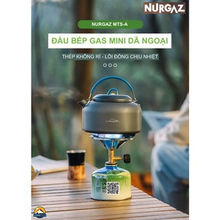 Đầu bếp gas mini dã ngoại lõi đồng MTS-A Nurgaz Campout (Thổ nhĩ Kỳ) du lịch cắm trại ngoài trời