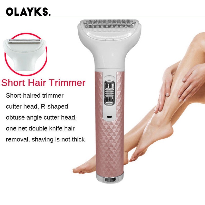 OLAYKS Tông Đơ Cạo Lông Mày / Chân 5 Trong 1 Nhỏ Gọn Tiện Lợi Dụng Cụ Tẩy Lông Tiện Lợi Dễ Sử Dụng