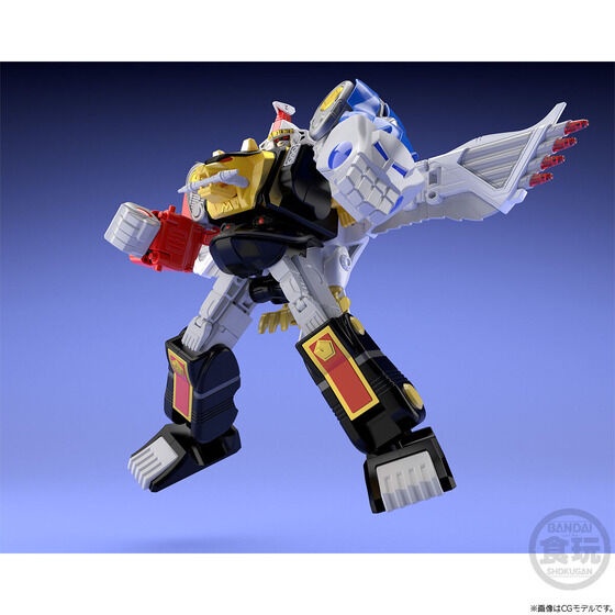 Mô Hình Lắp Ráp Super Mini Pla Goshin Gattai SMP Kakure Daishogun &amp; Tsubasamaru Set