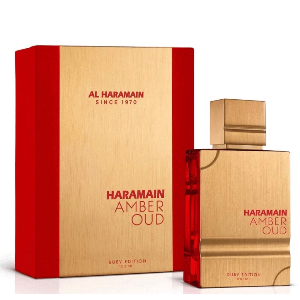 Nước hoa unisex Al Haramain Perfumes Amber Oud Ruby Edition - Chai 2ml 5ml 10ml - Chính Hãng