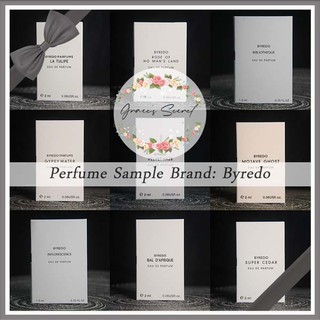 Mẫu nước hoa -Byredo thu thập nước hoa / 12 nước hoa / 2ml nước hoa