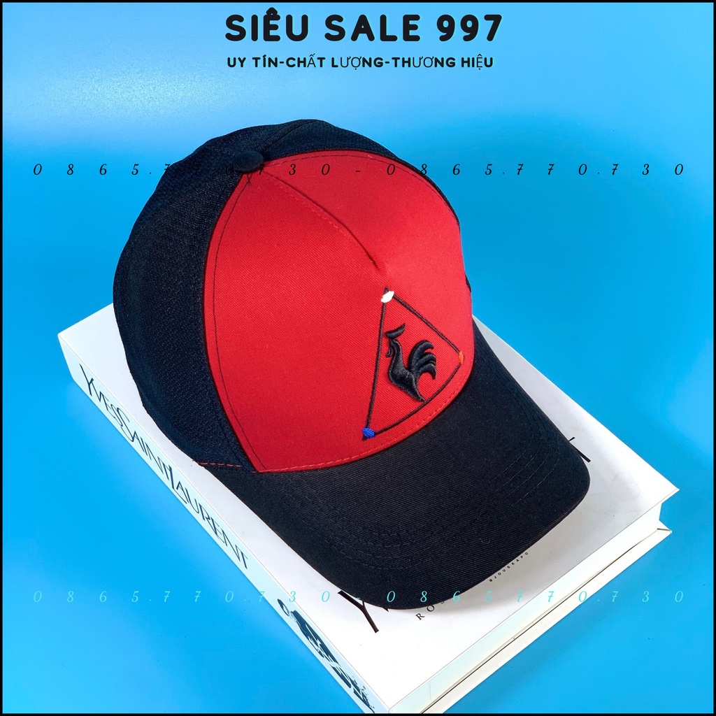 NÓN KẾT GÀ PHÁP 3 MÀU LOGO TAM GIÁC HÀNG ĐẸP FORM CHUẨN THỜI TRANG NAM NỮ