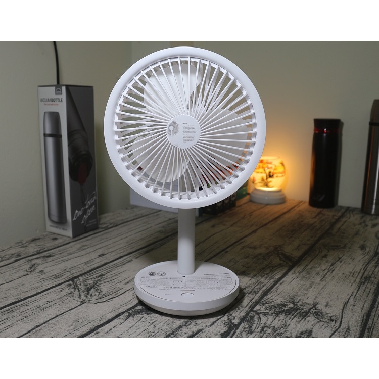 Quạt tích điện bàn Baseus Mini USB Rechargeable Air Cooling/Quạt Mini Xiaomi Solove F5 Quay túp năng pin 4000mah