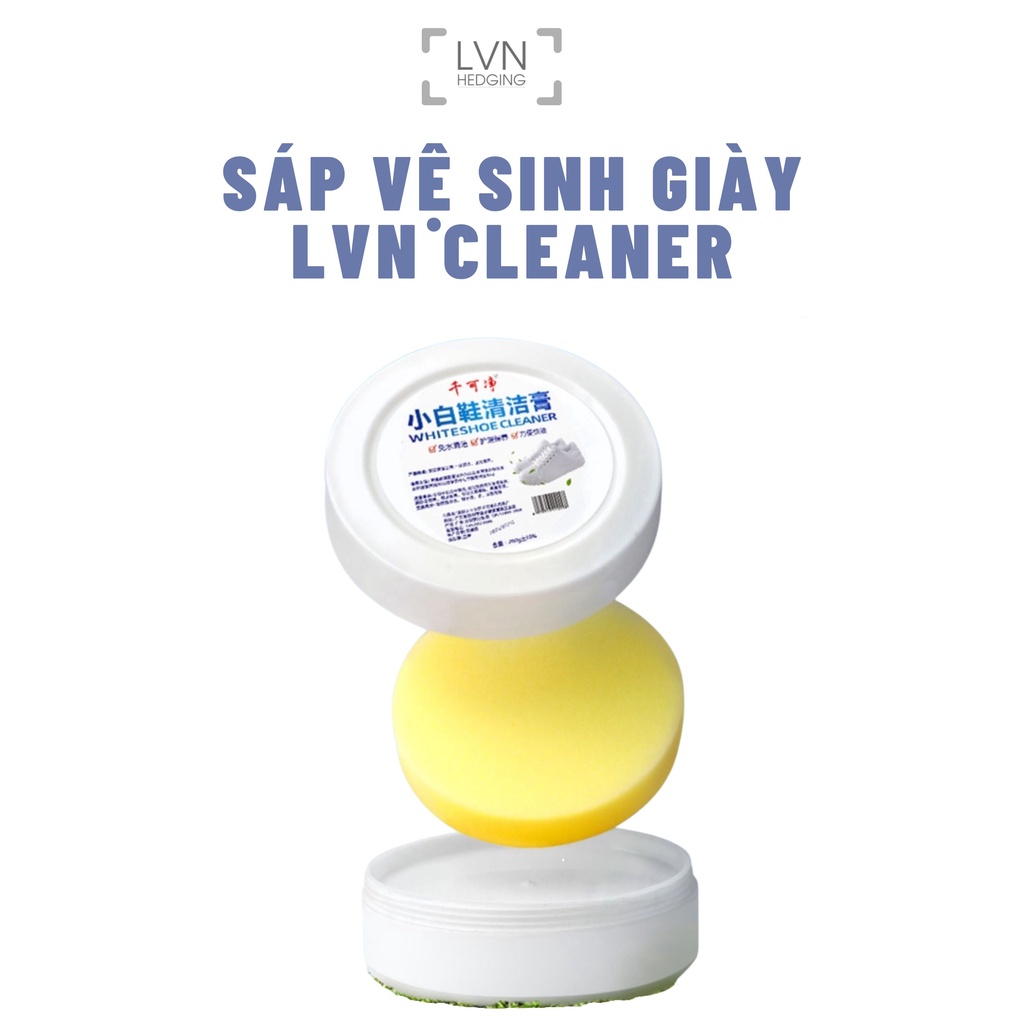 Sáp Vệ Sinh Giày LVN Hedging Tẩy Trắng Đồ Da Đa Năng