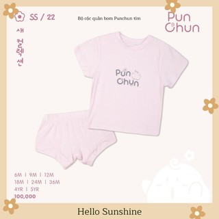 [Punchun] Bộ cộc quần bom Punchun