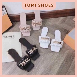 Dép bảng xoắn chéo big size 40-45 tomishoes