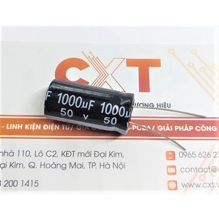 Tụ hóa 1000uf 50v 13x25mm