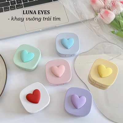 Khay vuông hình trái tim LUNA EYES kèm dụng cụ đeo