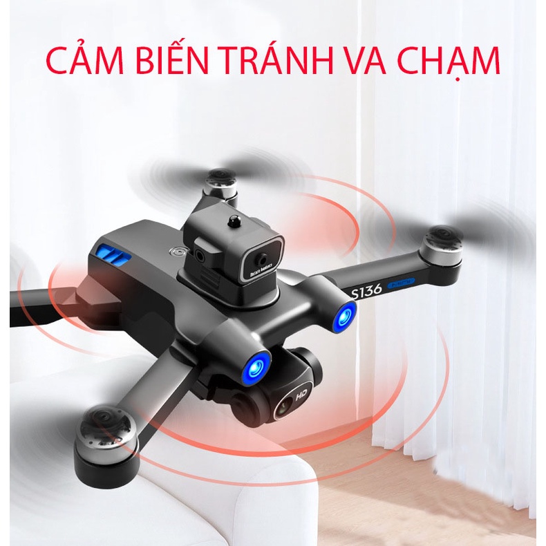 Flycam S136 - Động cơ không chổi than + GPS, camera đẹp trong tầm giá | BigBuy360 - bigbuy360.vn