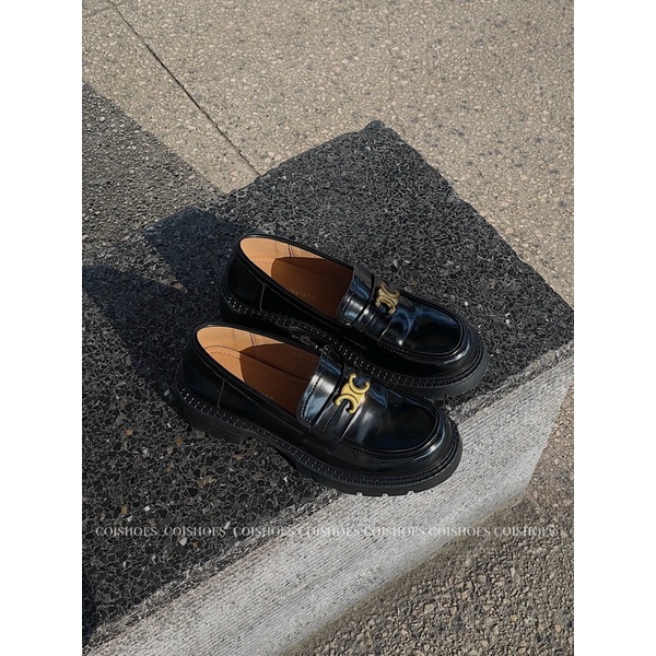Giày Loafer Khuy Vàng - Coishoes