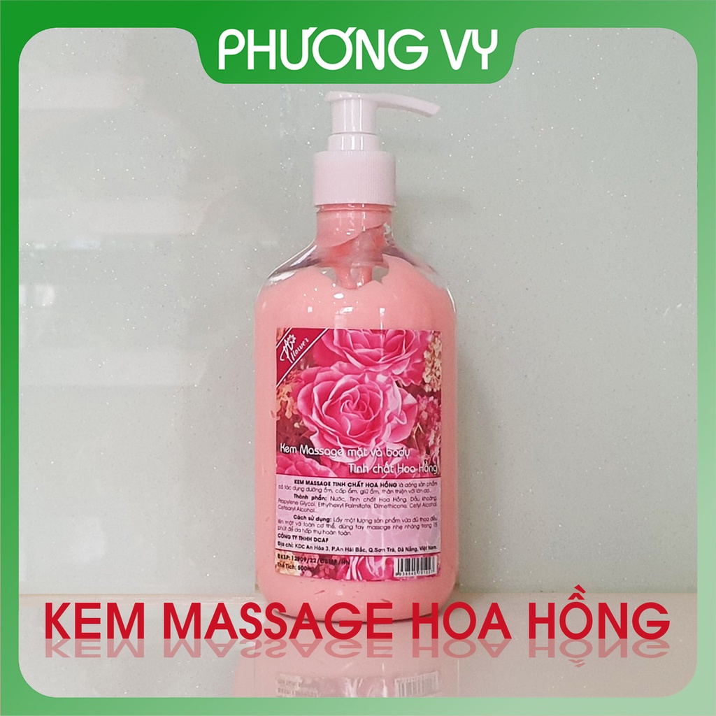 500ml KEM MASSAGE CÁC LOẠI TRÀ XANH, HOA HỒNG, HOA CÚC, SỮA, BẠC HÀ, LÔ HỘI, CUNG CẤP ẨM, DƯỠNG TRẮNG