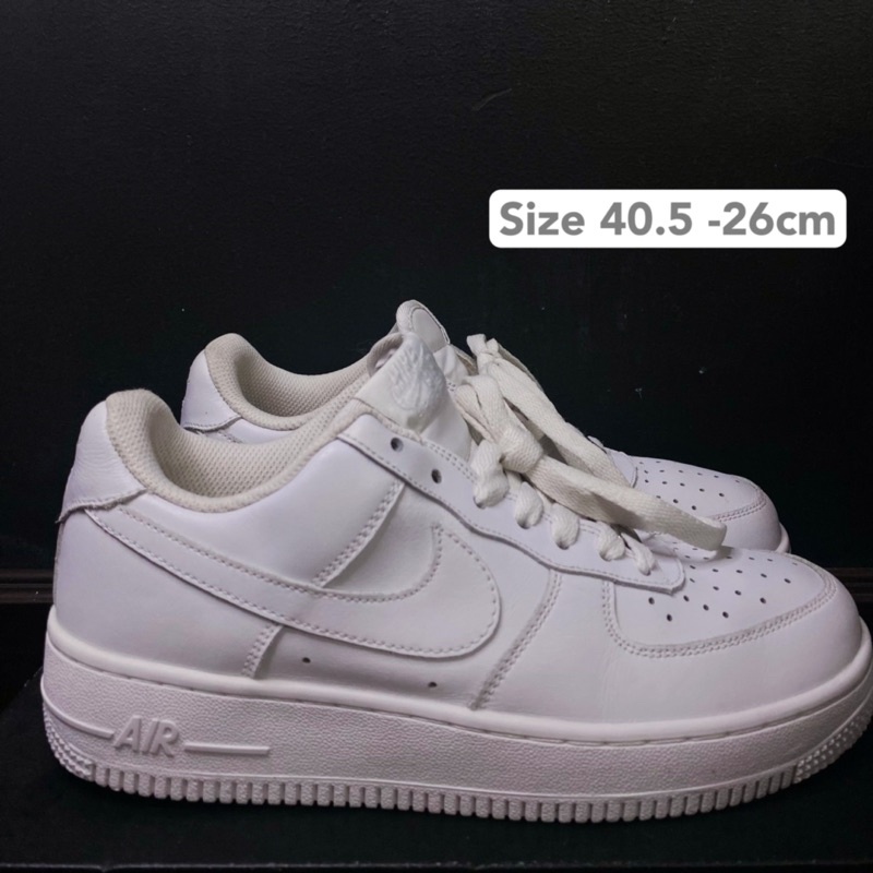 Giày Nike Air Force 1 All White Chính Hãng