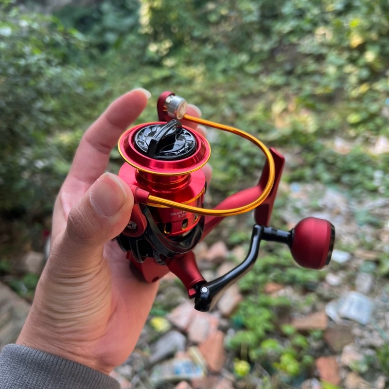 Máy Câu CNC HA Kim Loại Tay Quay Độ tải cá siêu khoẻ size 2000 đến 7000