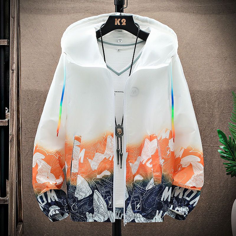 Giao Hàng Trong Vòng 24 Giờ#Áo Thun Tay Ngắn Chống Nắng Siêu Mỏng Thoáng Khí Phong Cách Hàn Quốc Thời Trang Mùa Hè Cho Nam