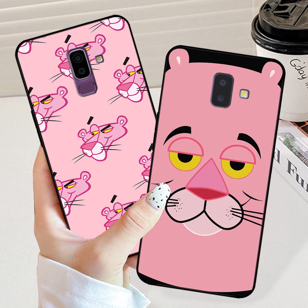 Ốp lưng Samsung J6 2018 / J6 Plus / J6+ / J8 in hình gấu dâu losto, pink panther đáng yêu,hot trend.