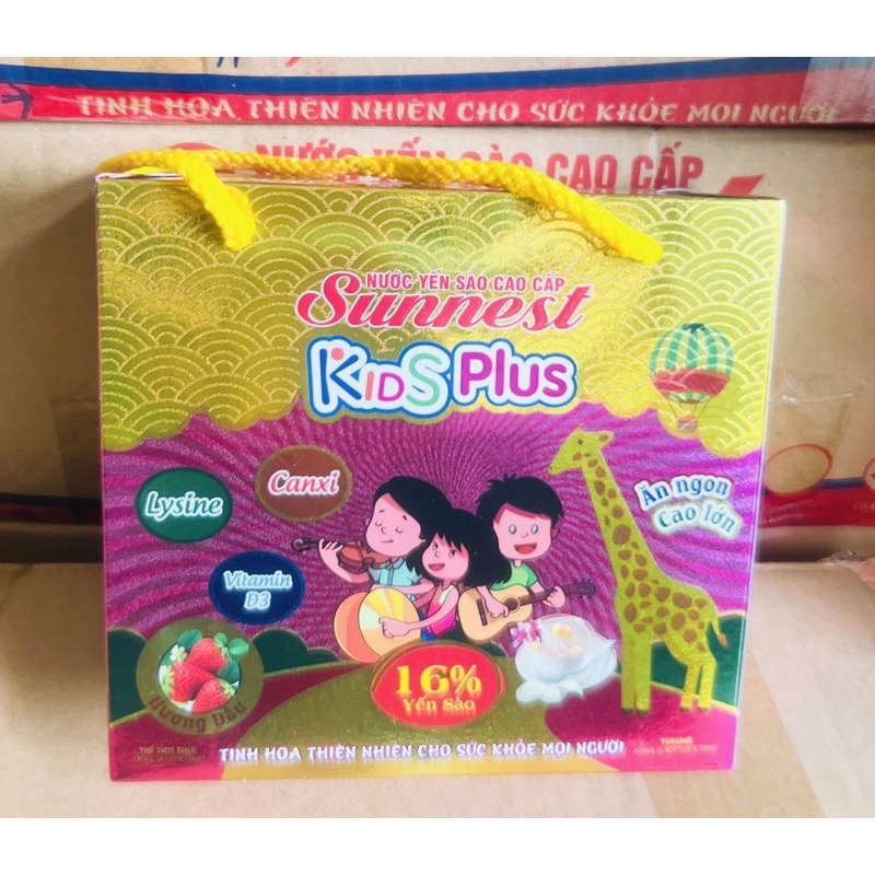 Yến sào Sunnest Trẻ Em, giải pháp giúp bé thông minh, cao lớn