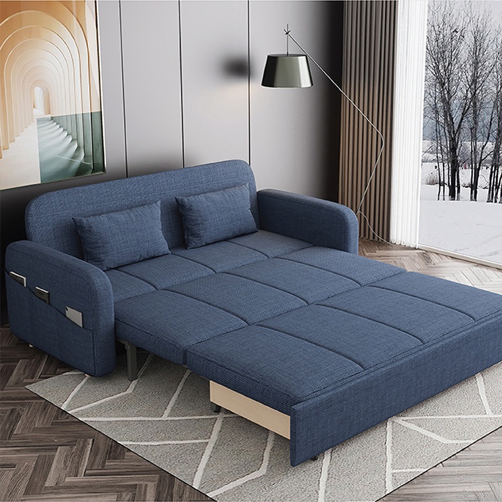 Sofa Giường Thông Minh Kiêm Ghế Sofa Khung Sơn Tĩnh Điện Đa Năng Có Ngăn Chứa Đồ - Bảo Hành 3 Năm | BigBuy360 - bigbuy360.vn