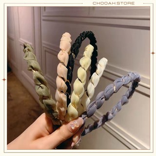 Băng đô, bờm tóc bản nhỏ vải voan phong cách hàn quốc tiểu thư chooah bomxoan131